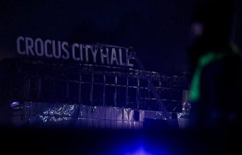 240324 Crocus City Hall sign after attack
