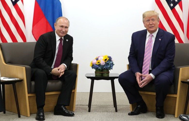 250221 Vladimir Putin and Donald Trump 2019 06 28 10