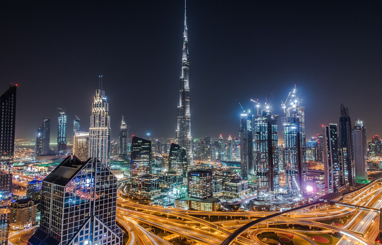 Dubai Skylines at night Pexels 3787839 v2